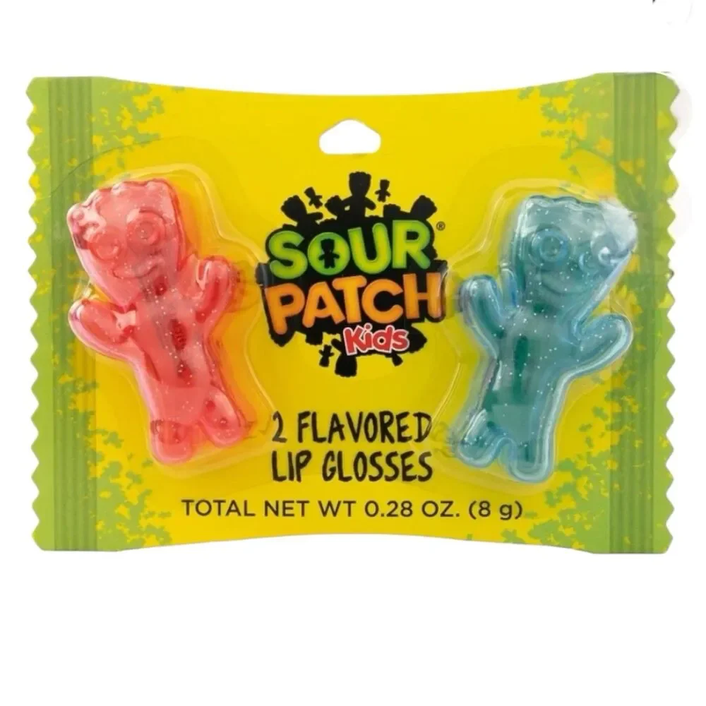 2x Flavored Sour Patch Kid Lip Glosses